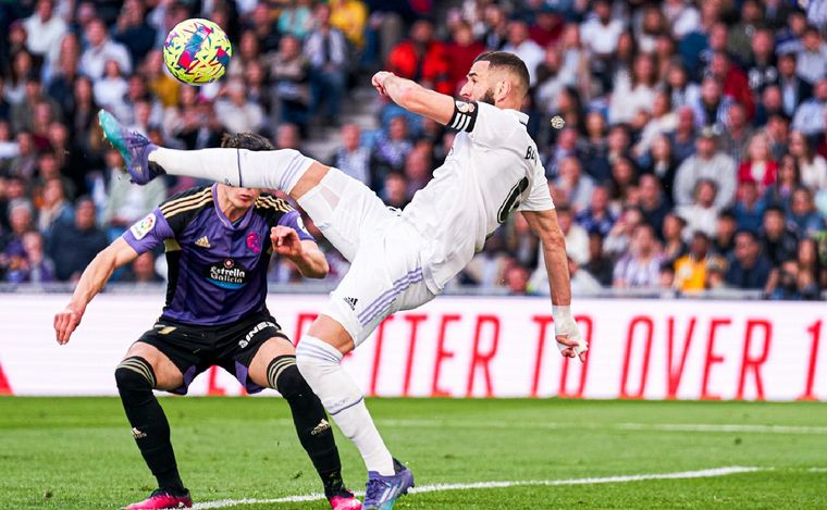 FOTO: Real Madrid goleó 6-0 al Valladolid. (Foto: Twitter Real Madrid)
