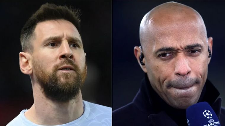 Henry defendió a Messi de los silbidos de los hinchas del PSG: 