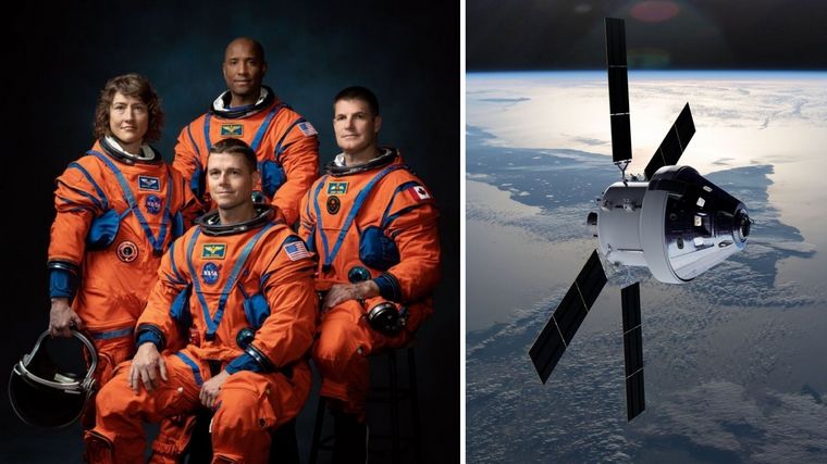 La Nasa eligió los cuatro tripulantes para la nueva expedición.