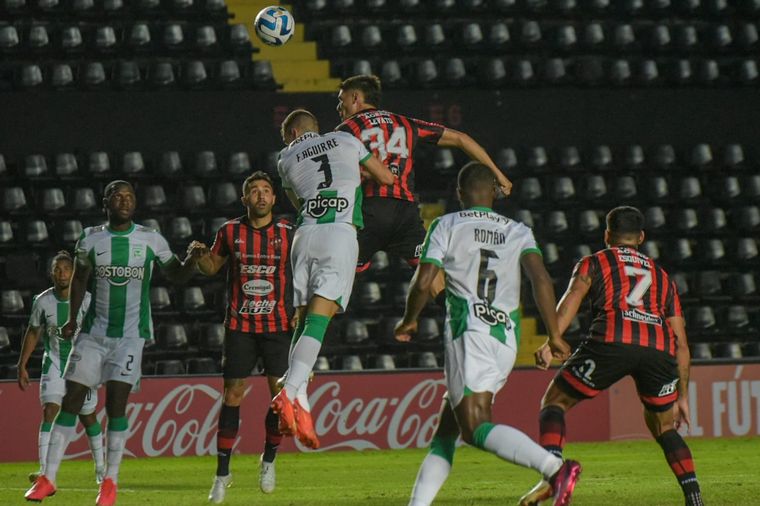 Patronato debutó en la Libertadores con un gol de Levato (FOTO: Patronato)