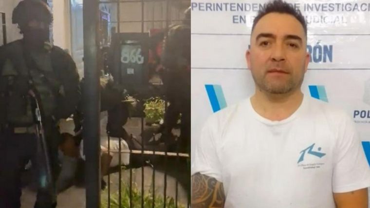 Así detuvieron a uno de los colectiveros acusados de agredir a Berni