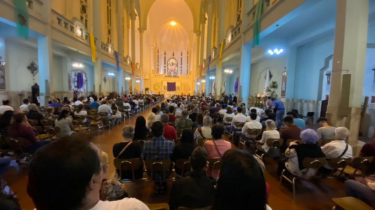 La tradicional Manifestación de Fe del Jueves Santo en la ciudad de Córdoba.