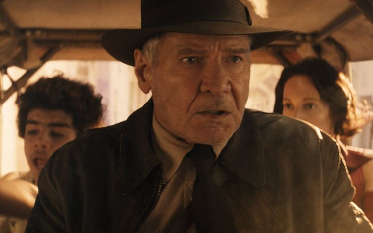 FOTO: Harrison Ford se pone por última vez en la piel de Indiana Jones.