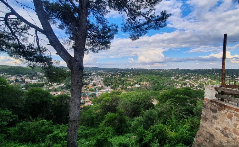 El Cristo Ñu Porá, un lugar de paz y tranquilidad.