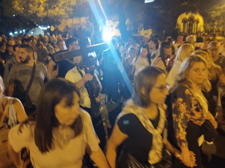 Las procesiones de fe se vivieron en todo el país.