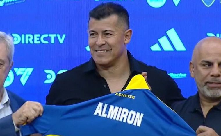 FOTO: FOTO. Jorge Almirón es el nuevo técnico de Boca