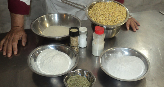 Elaboración de Milanesas de soja rellenas