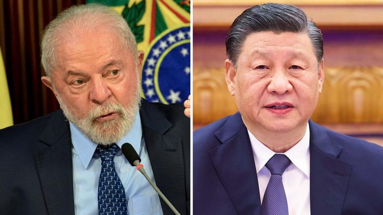 Gira presidencial: Lula llegó a China (Foto: Telam)