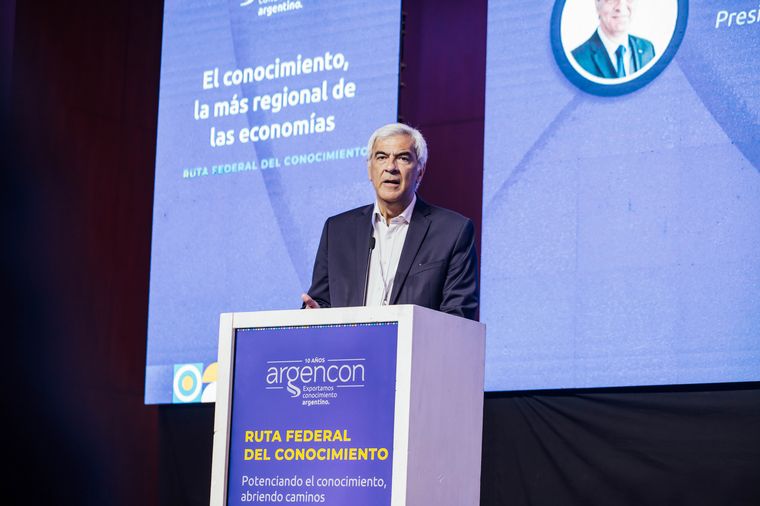 FOTO: El presidente de Argencon, Sebastián Mocorrea. 