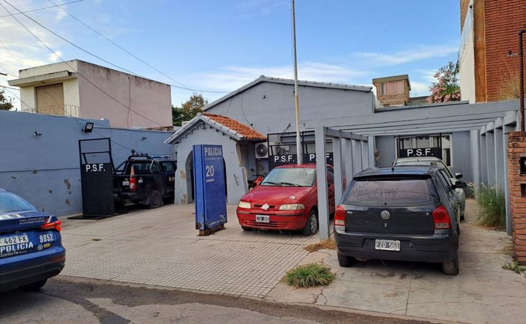La Comisaría 20º fue baleada este miércoles por la noche en Empalme Graneros.