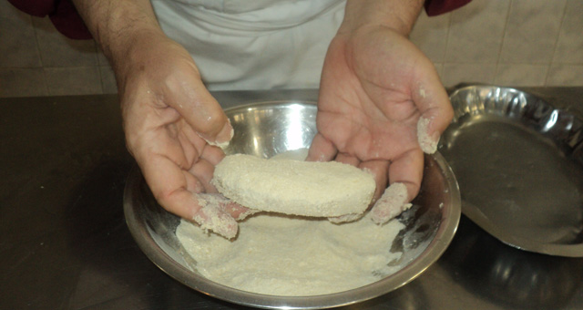 Elaboración de Milanesas de soja rellenas 