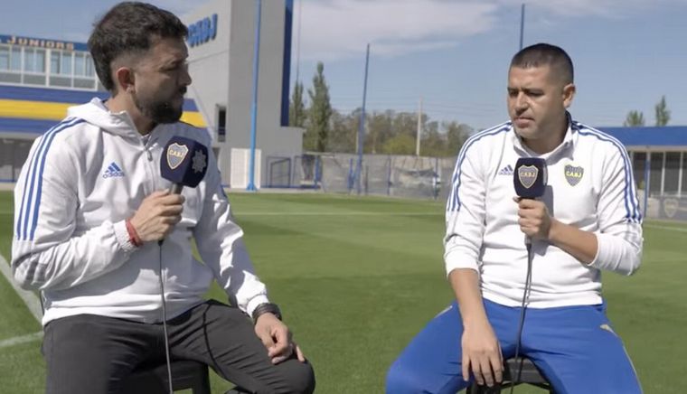 Riquelme habló en el Canal de Boca, de Youtube