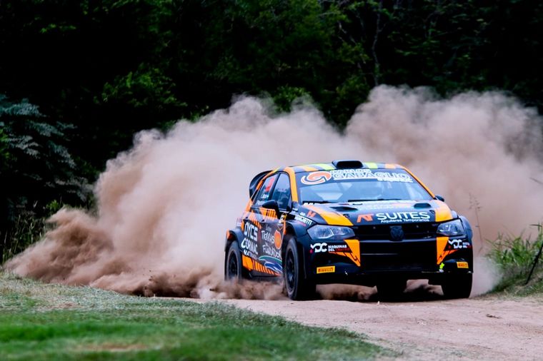 Luciano Bosio (VW Polo) ganó en Maxi Rally.
