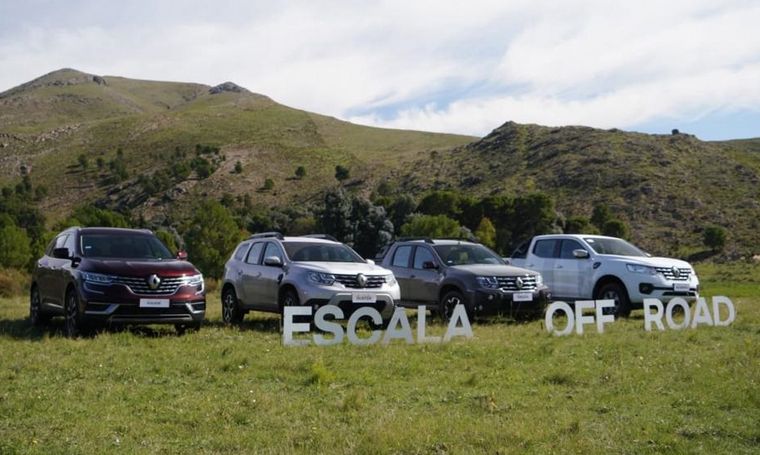FOTO: Escala "Off Road" en Sierra de la Ventana para una actualización de gama ALASKAN