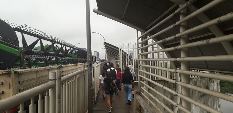 Ciudad del Este, ciudad clave en la Triple Frontera.