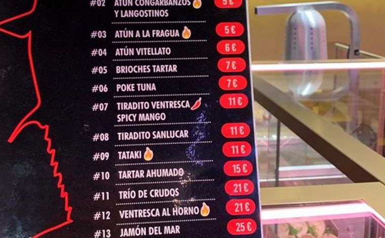 Precios en Madrid.