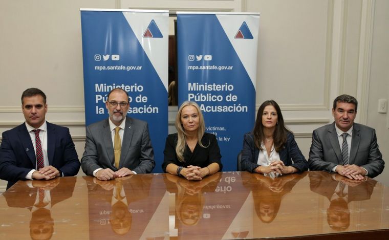 FOTO: Nuevas autoridades del MPA de la provincia de Santa Fe. 