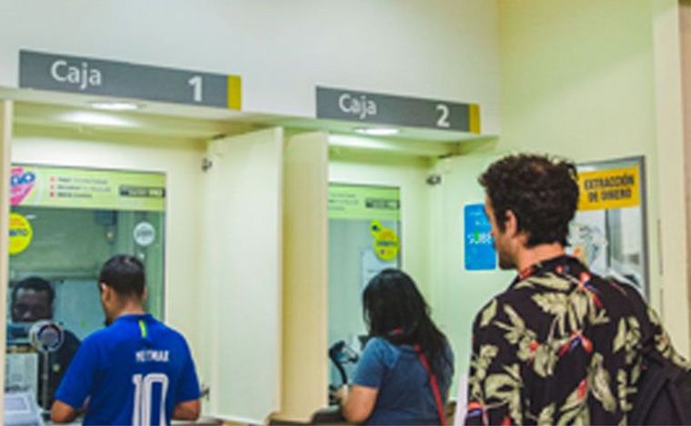 FOTO: 9 millones de pesos se robaron en un kiosco con servicios de pago de impuestos. 