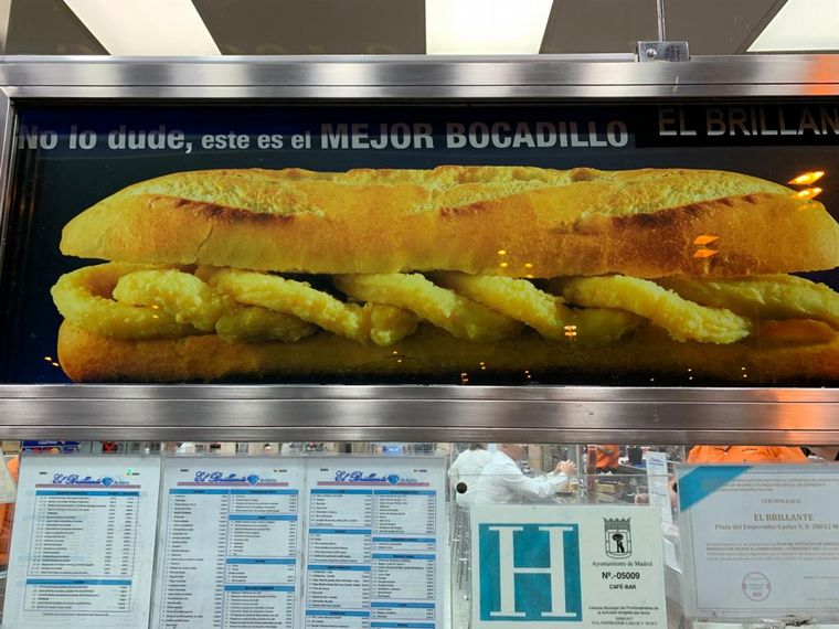FOTO: Las delicias que se pueden disfrutar frente a la Estación de Atocha en Madrid
