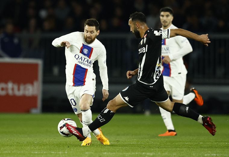 Lionel Messi, titular y figura en el triunfo de PSG.