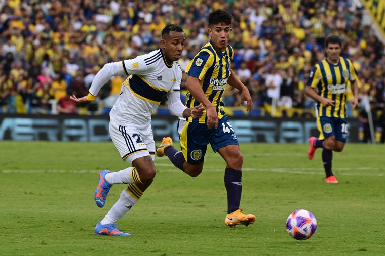 Boca y Central disputaron un partidazo en Rosario.