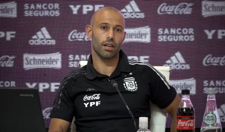 Javier Mascherano se prepara para el Mundial Sub 20.