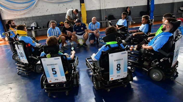 FOTO: La selección argentina de Powerchair irá al mundial de Australia (Foto: TyC Sports)