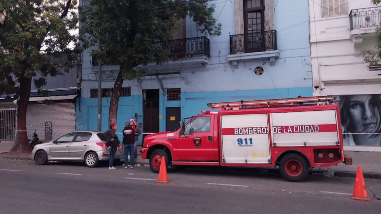 El lugar del derrumbe