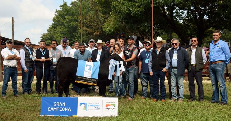 Orgullo cordobés. Más de la mitad de las 70 cabañas presentes son cordobesas.