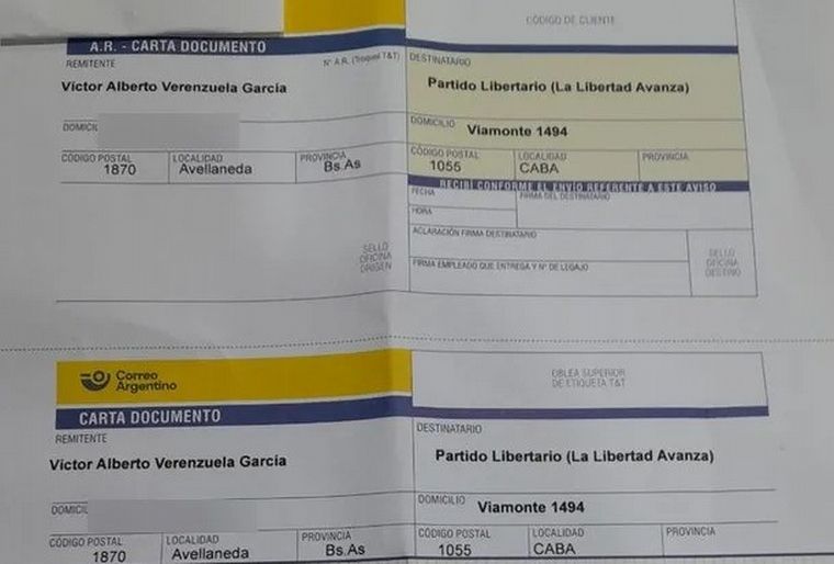 La Bersuit le envió carta documento a Milei para que no use su canción