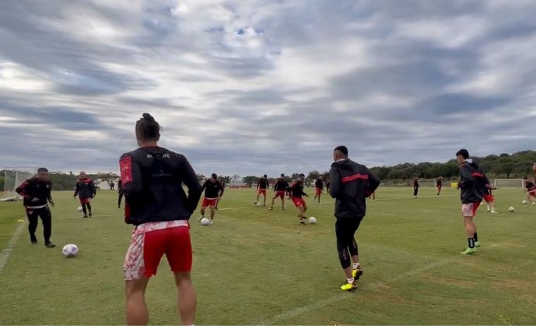 Instituto entrenó esta mañana en Salsipuedes.