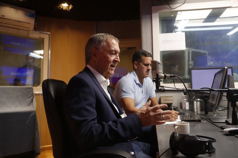 Schiaretti visitó Cadena 3.