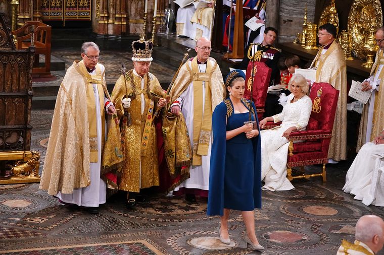 FOTO: El rey Carlos III y su esposa Camila fueron coronados en una histórica ceremonia