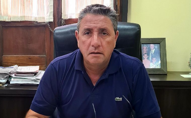 Daniel Salibi, intendente de Mendiolaza. 