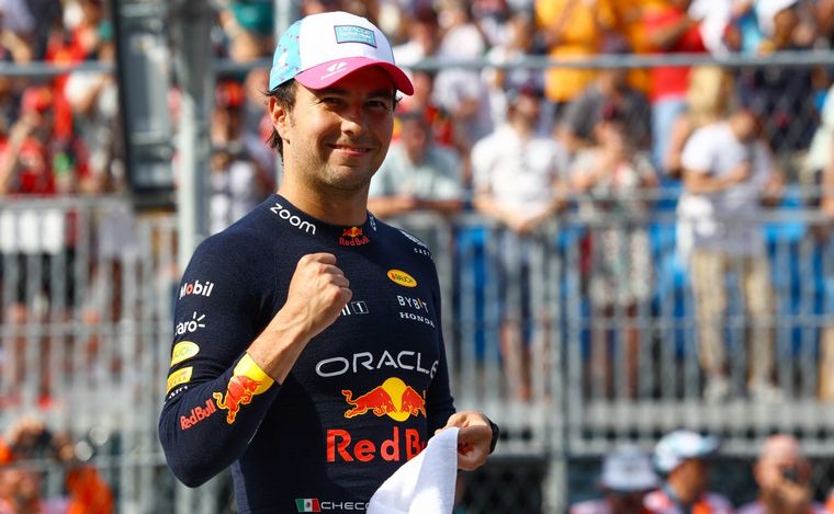 No era el mejor fin de semana, pero 'Checo'  finalizó en P1