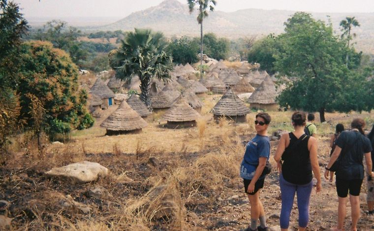 Guadalupe es una cordobesa que vive en España y está de visita por Senegal.