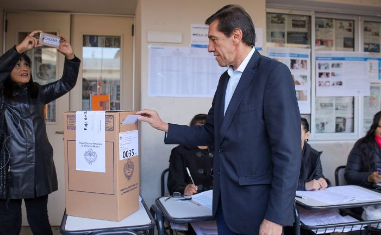 FOTO: Carlos Sadir, candidato a gobernador por el Frente Cambia Jujuy.