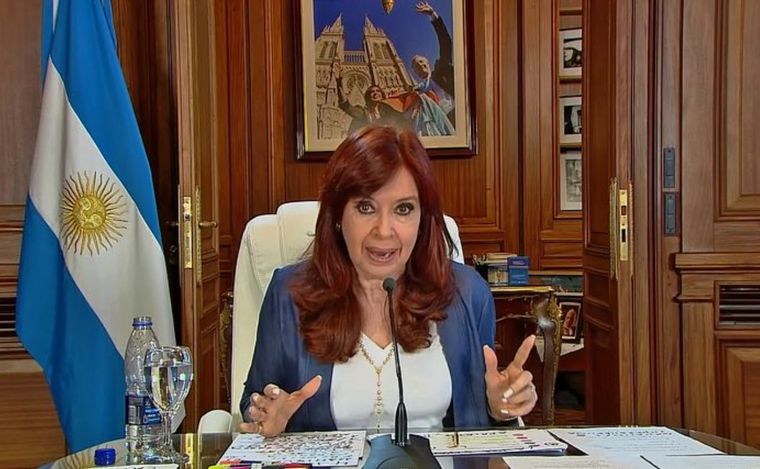 FOTO: CFK advirtió de la 
