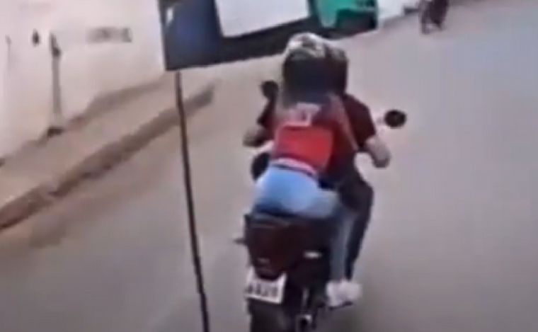 Persecución policial de película en Brasil.