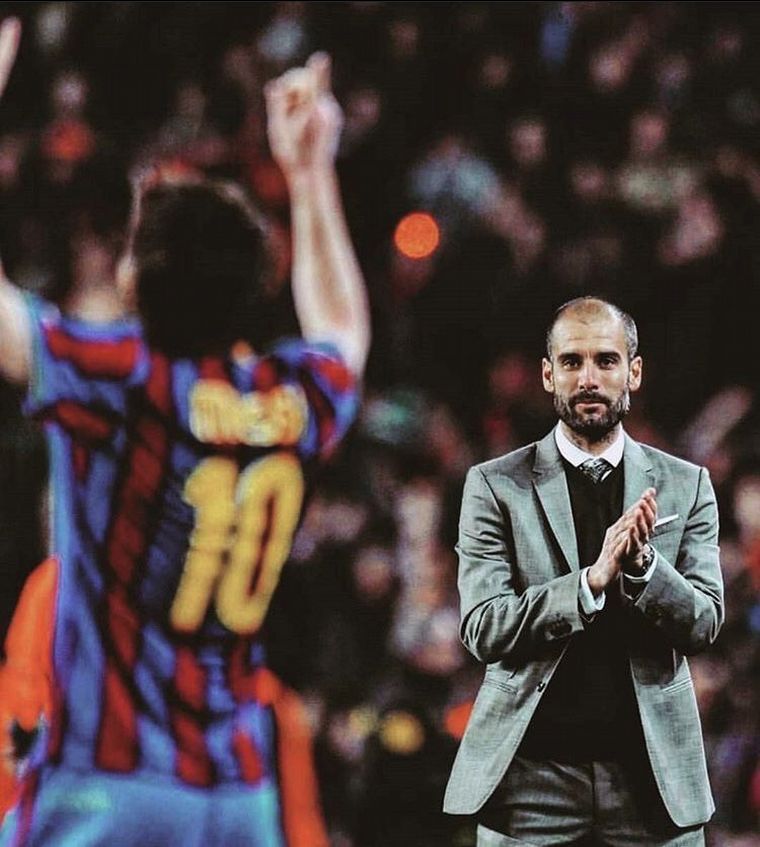 Guardiola dirigió a Messi durante 4 años (Foto de:@sudanalytics_)