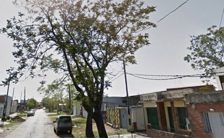 FOTO: (Google) Cavia y Ghiraldo, Rosario. Un nuevo homicidio en el norte de la ciudad. 