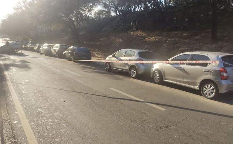 No hubo heridos por el choque. (Foto: Fernando Barrionuevo/Cadena 3)