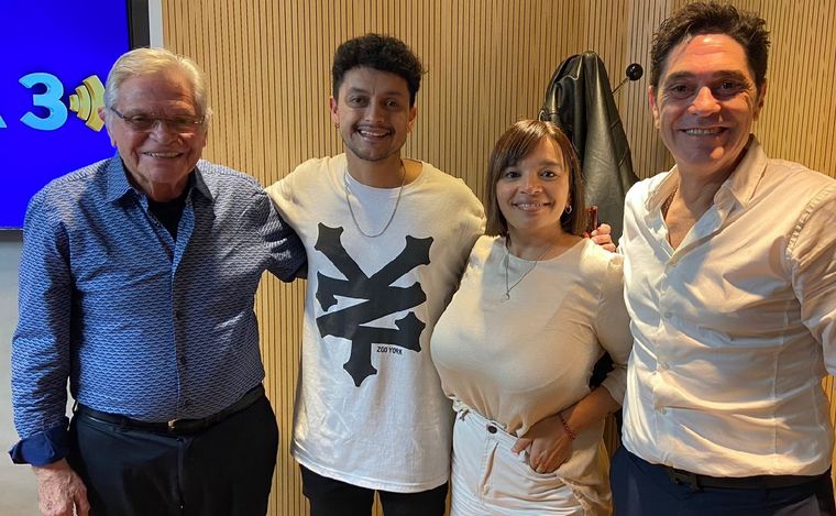 Lucho Arrieta visitó Cadena 3.