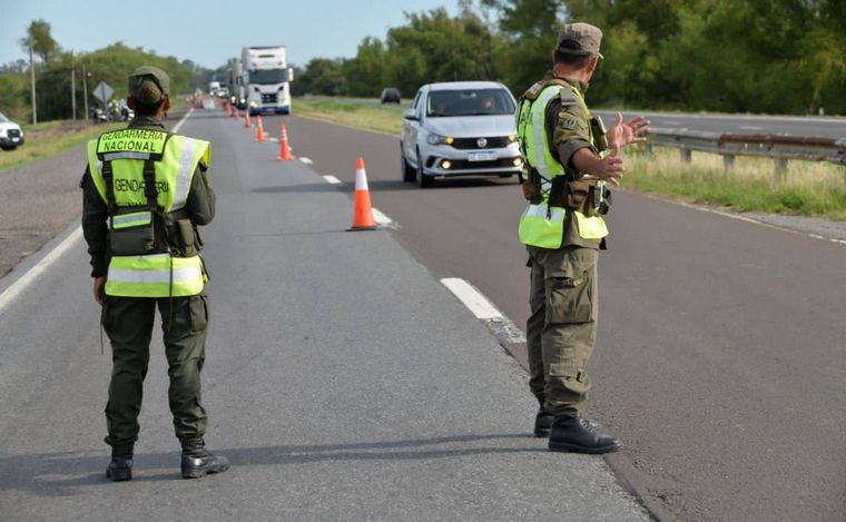 Gendarmería Nacional secuestró droga en un operativo en Gral Lagos.