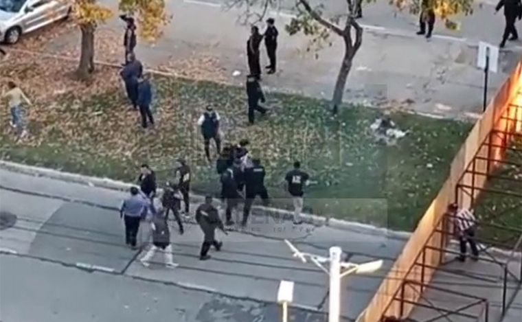 Incidentes entre hinchas de Unión de Santa Fe y la Policía: 18 detenidos.