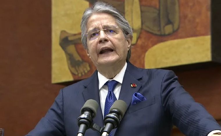 El presidente de Ecuador, Guillermo Lasso. (Foto: @LassoGuillermo)