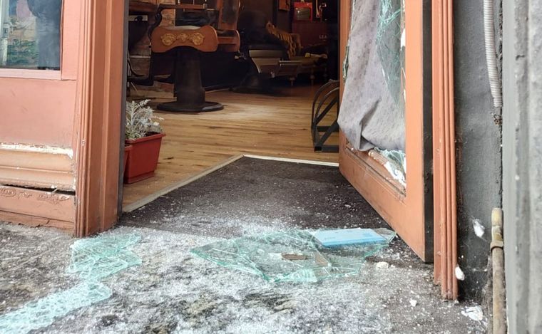 Le vaciaron la barbería y calcula pérdidas por $1.000.000: