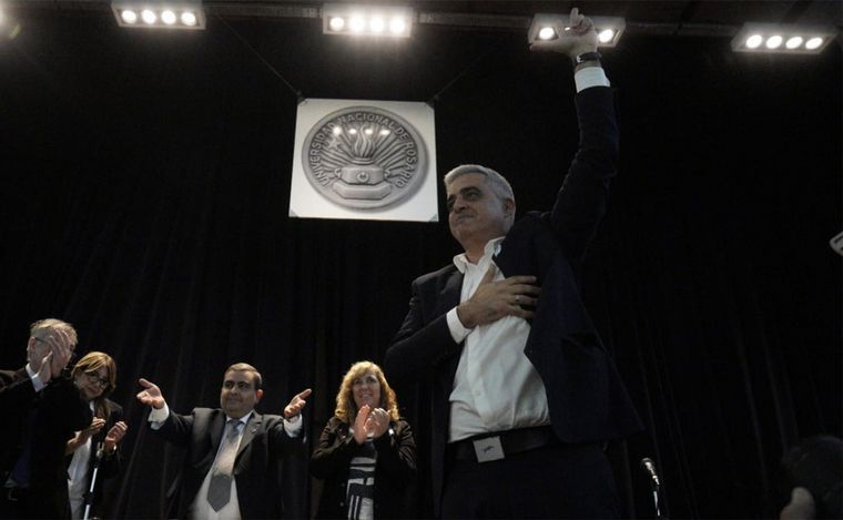 (Gentileza UNR) Franco Bartolacci, reelecto como rector.