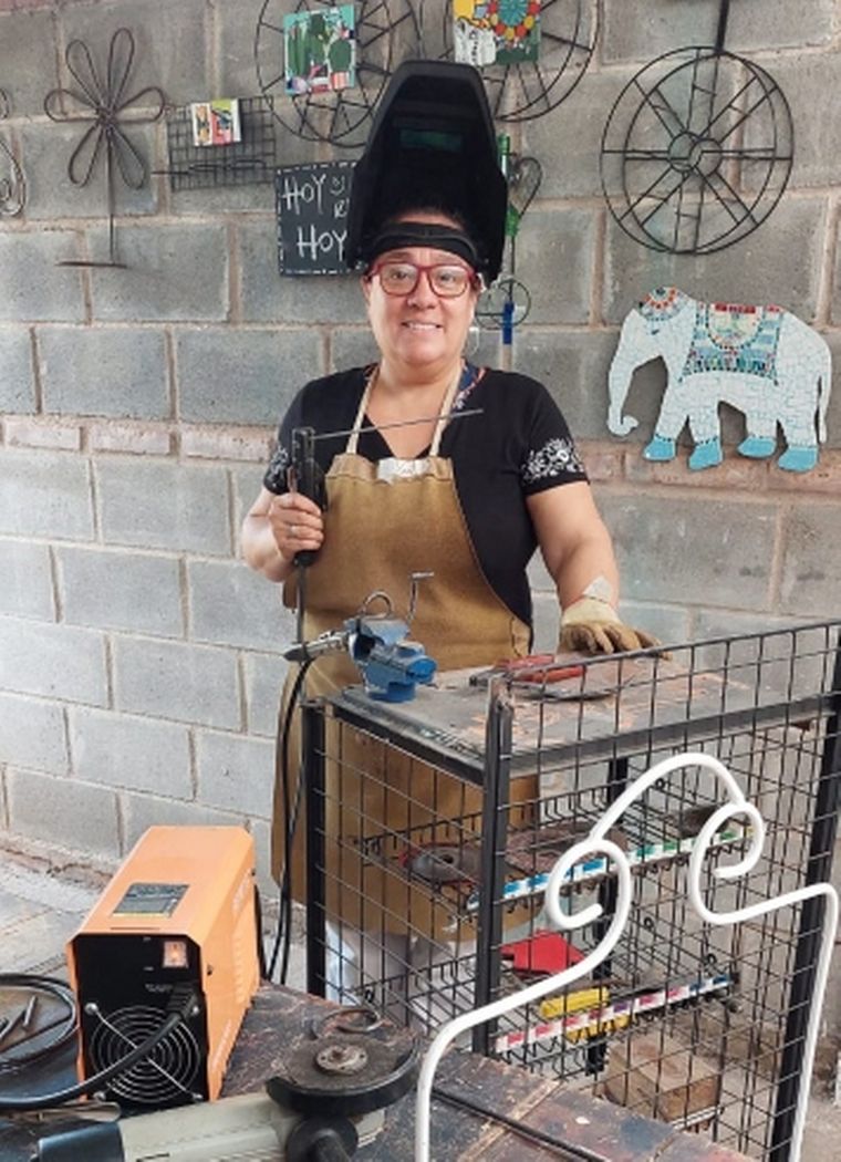 Inés y Alberto unieron sus oficios a través del amor a las plantas.