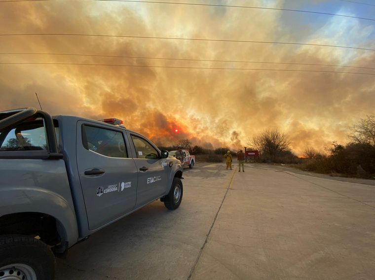 Bomberos contuvieron incendio en Malagueño: fue intencional - Vimarsana News